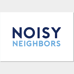 Noisypod Logo Text Light Posters and Art